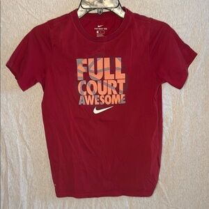 Nike Kids Red Graphic T-Shirt